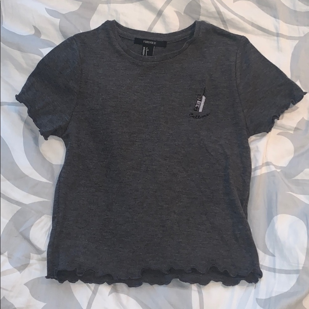 Call Me Cropped Tee